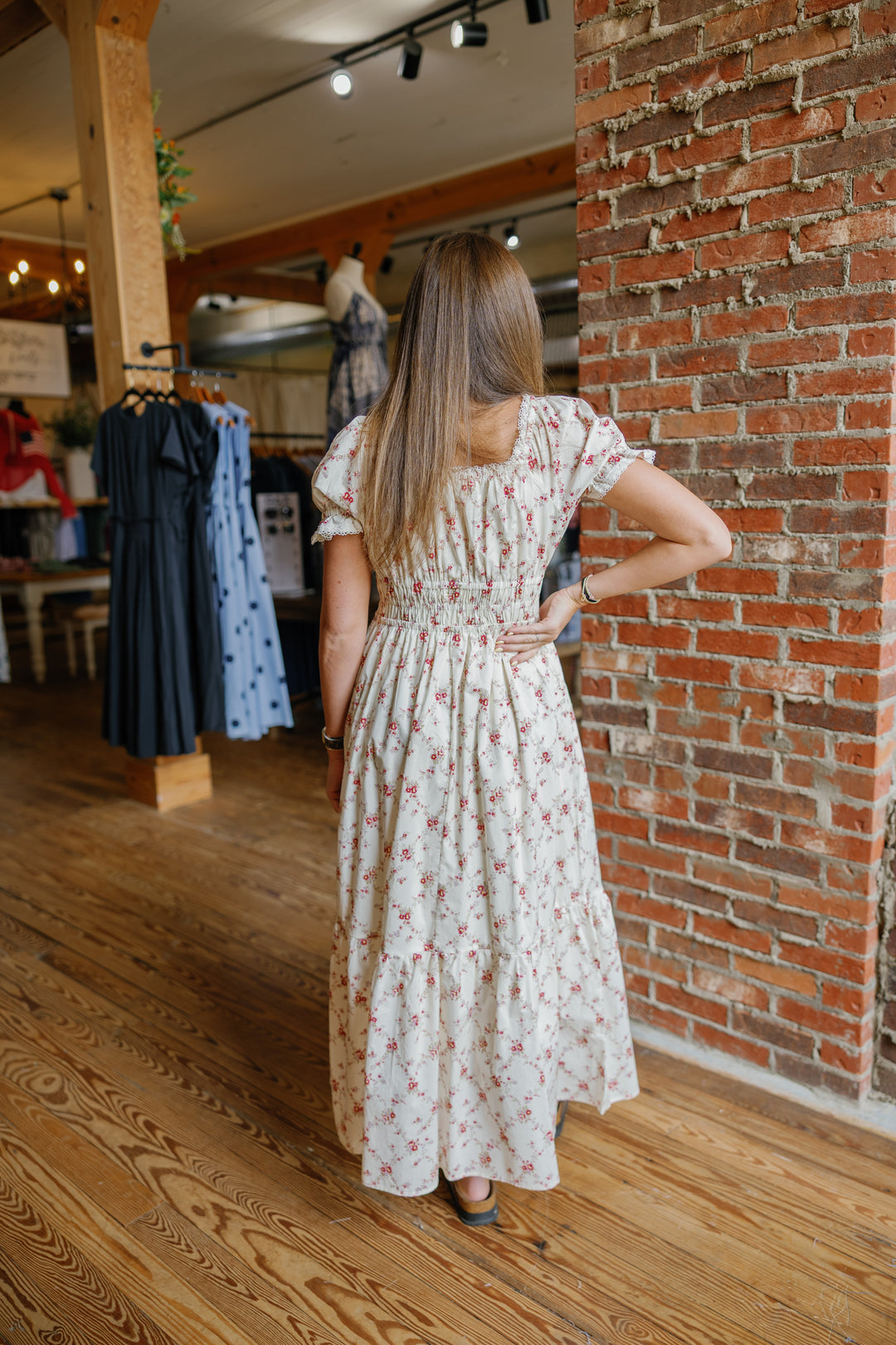 Hattie Midi Dress - Thornberry