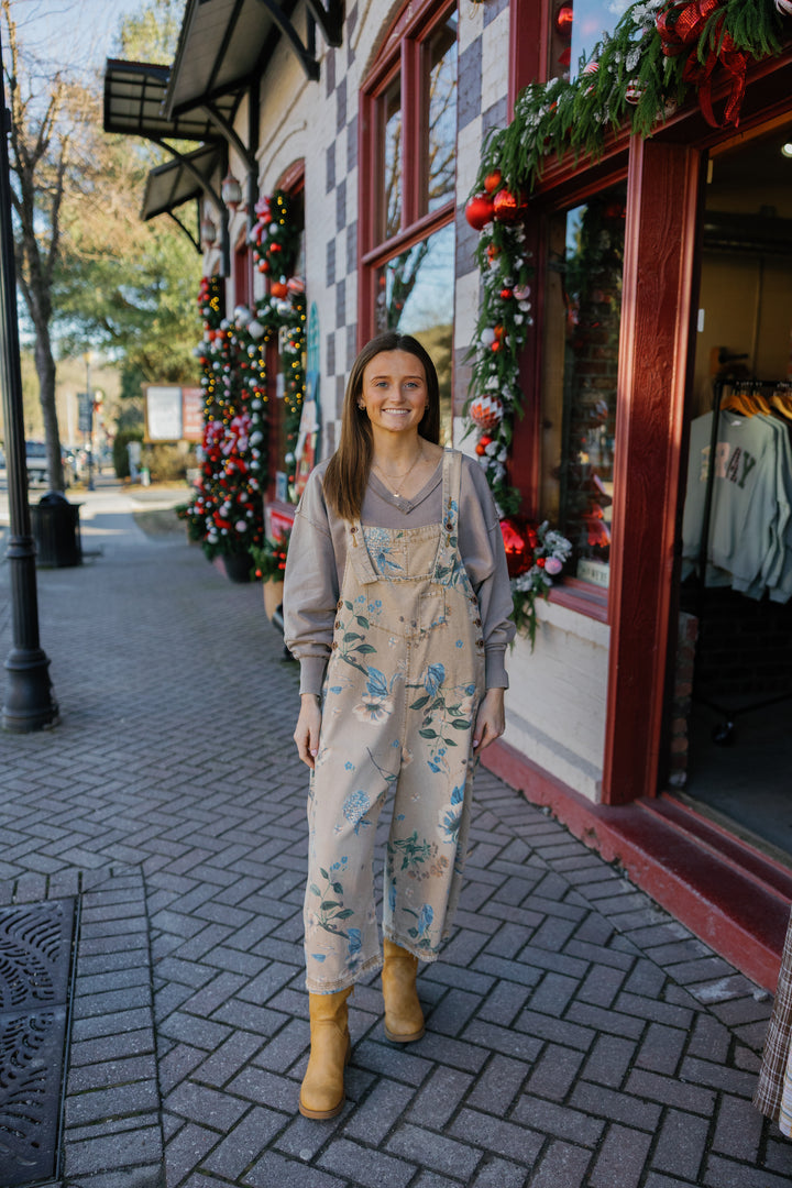 Brinlee Overalls - Mocha