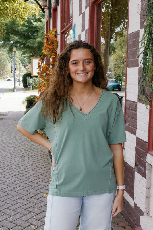 Hannah Top - Olive