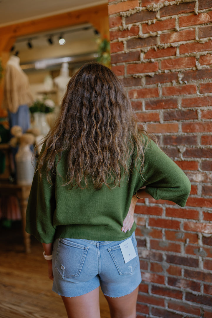 Liz Top - Olive