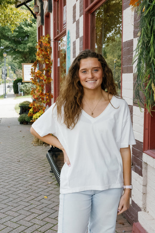 Hannah Top - White