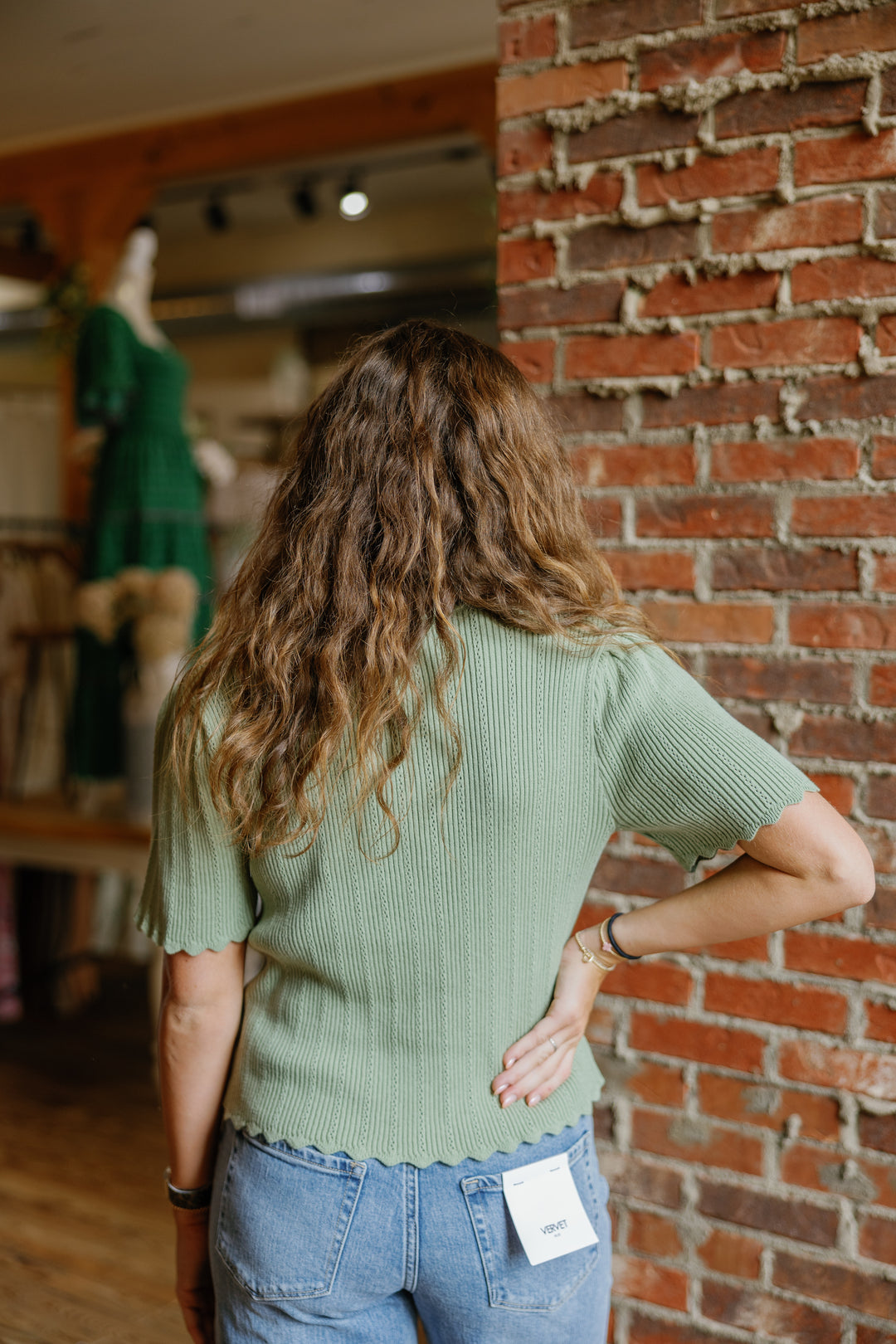 Isabella Top - Green