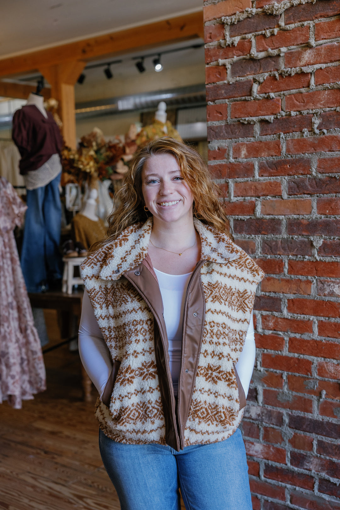Traci Sherpa Vest