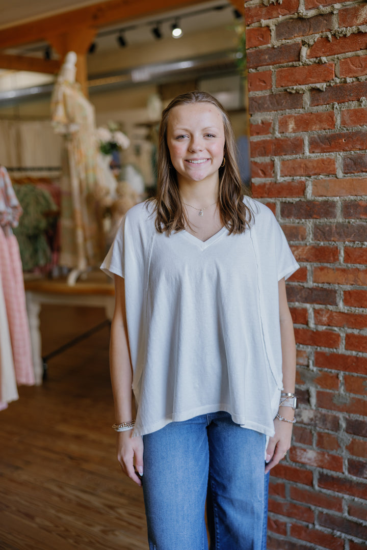 Melanie Top - Off White
