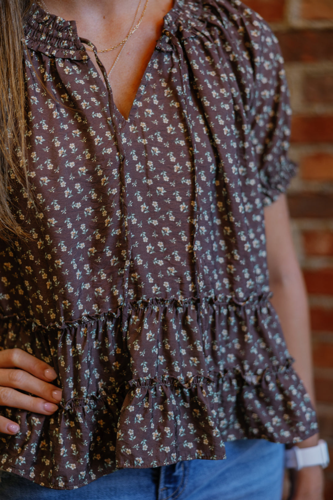 Parker Top - Brown