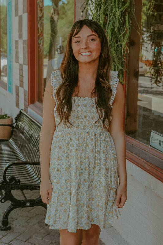 Ashley Dress - Yellow