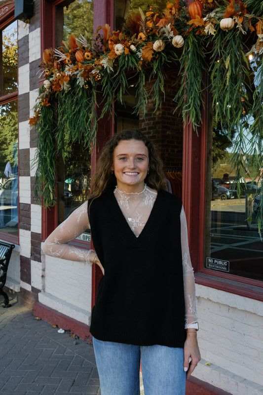 Layla Sweater Vest - Cosmic