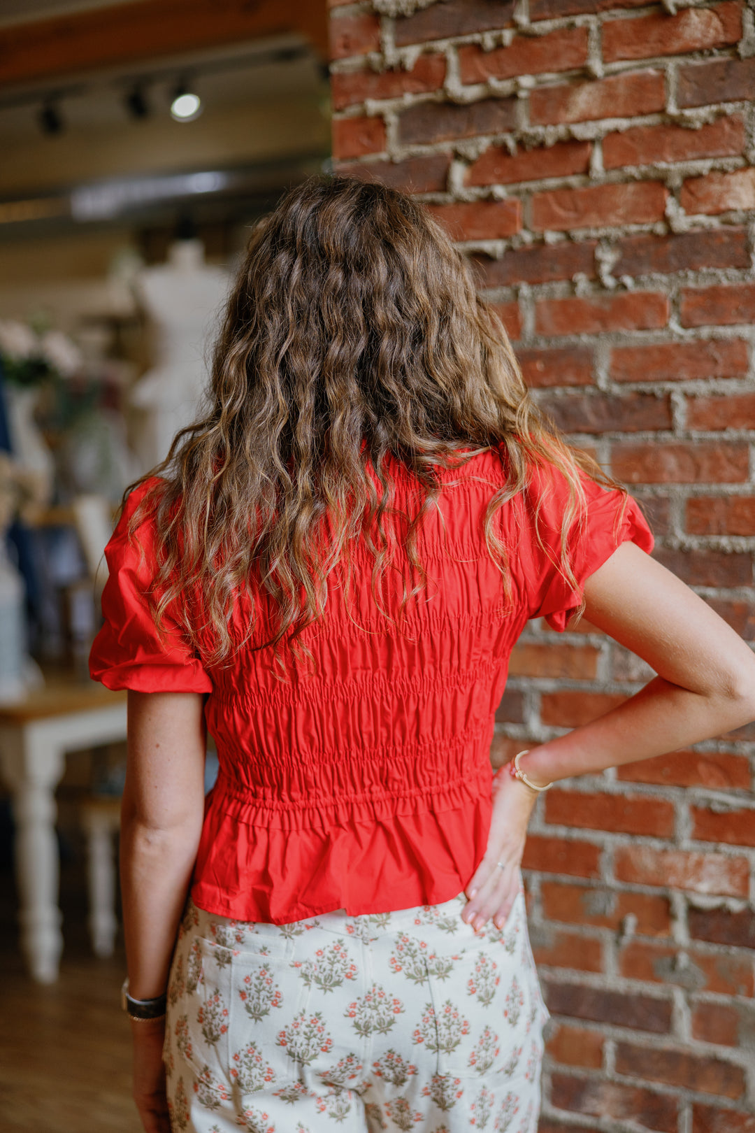 Elsie Top - Red