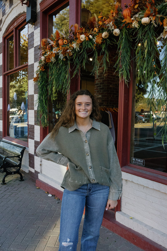 Harper Top - Olive