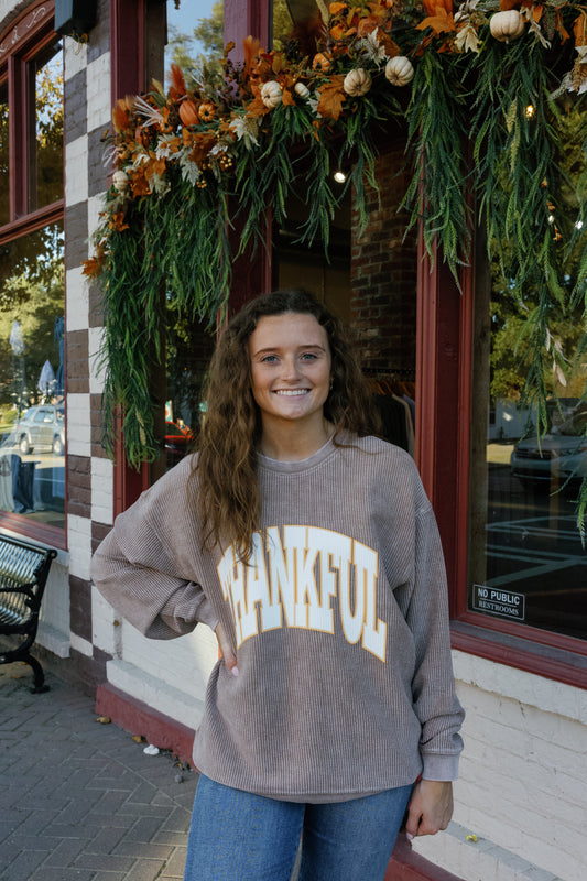Thankful Corded Pullover
