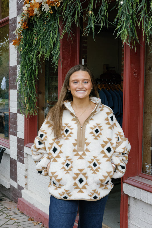 Riley Pullover - Brown