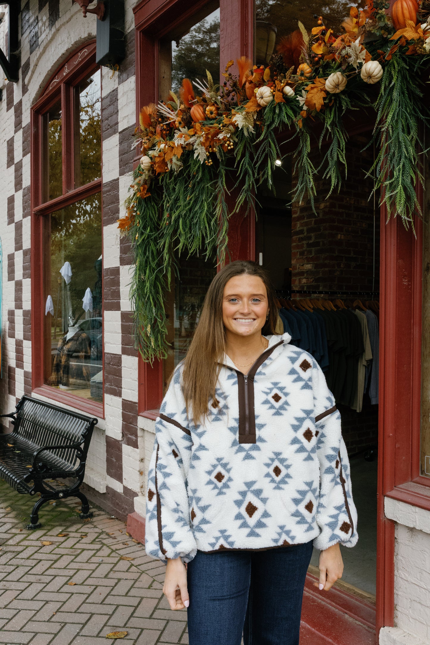 Riley Pullover - Blue