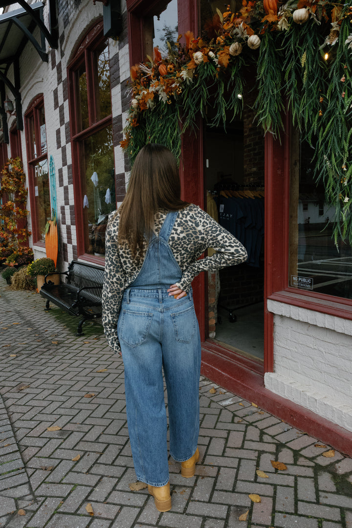 Jacie Overalls - Medium Wash