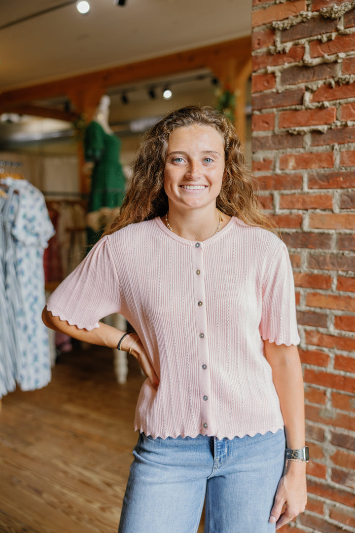 Isabella Top - Pink