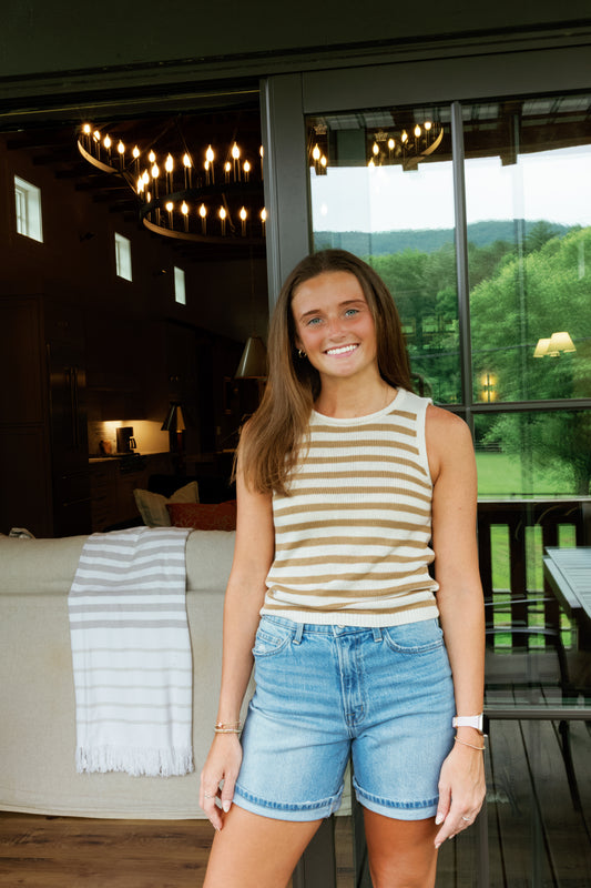 Luna Top - Khaki