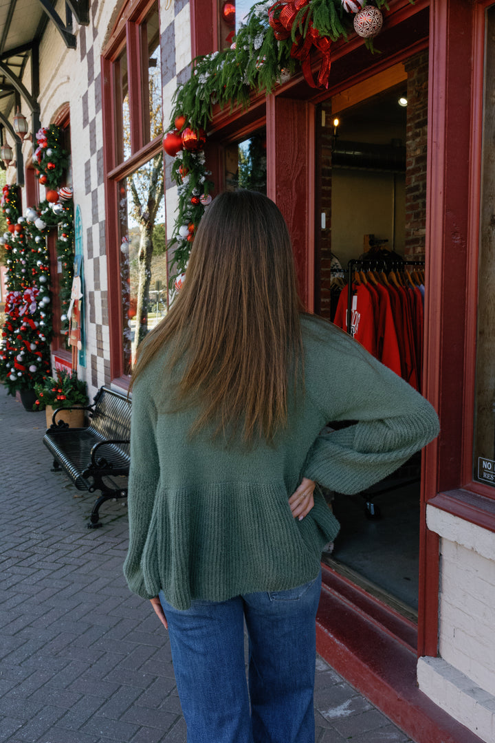 Sarah Top - Ash Olive