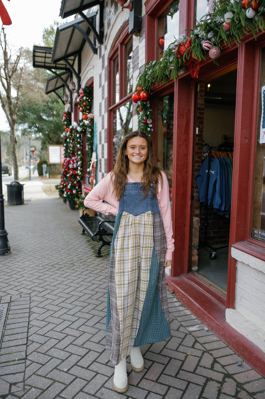 Mallory Midi Dress - Denim
