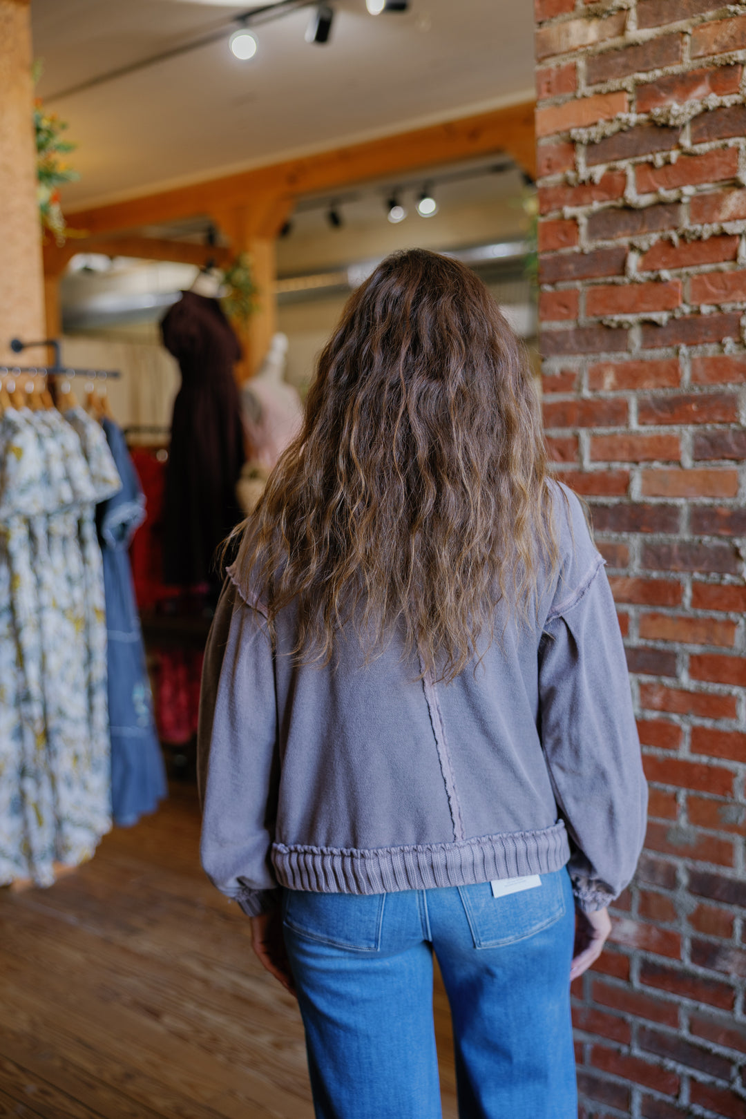 Ribbed Knit Jacket
