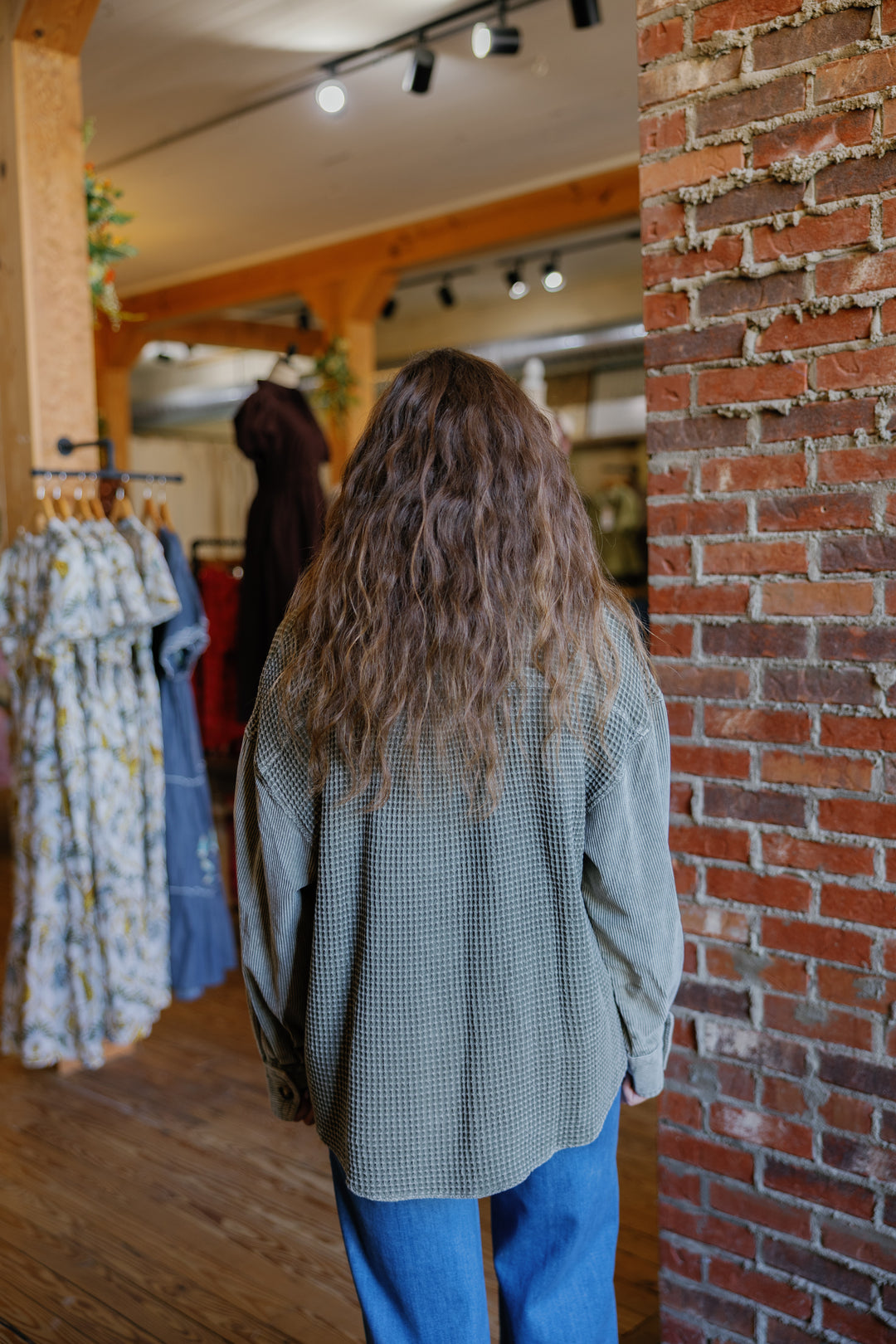 Harper Top - Olive