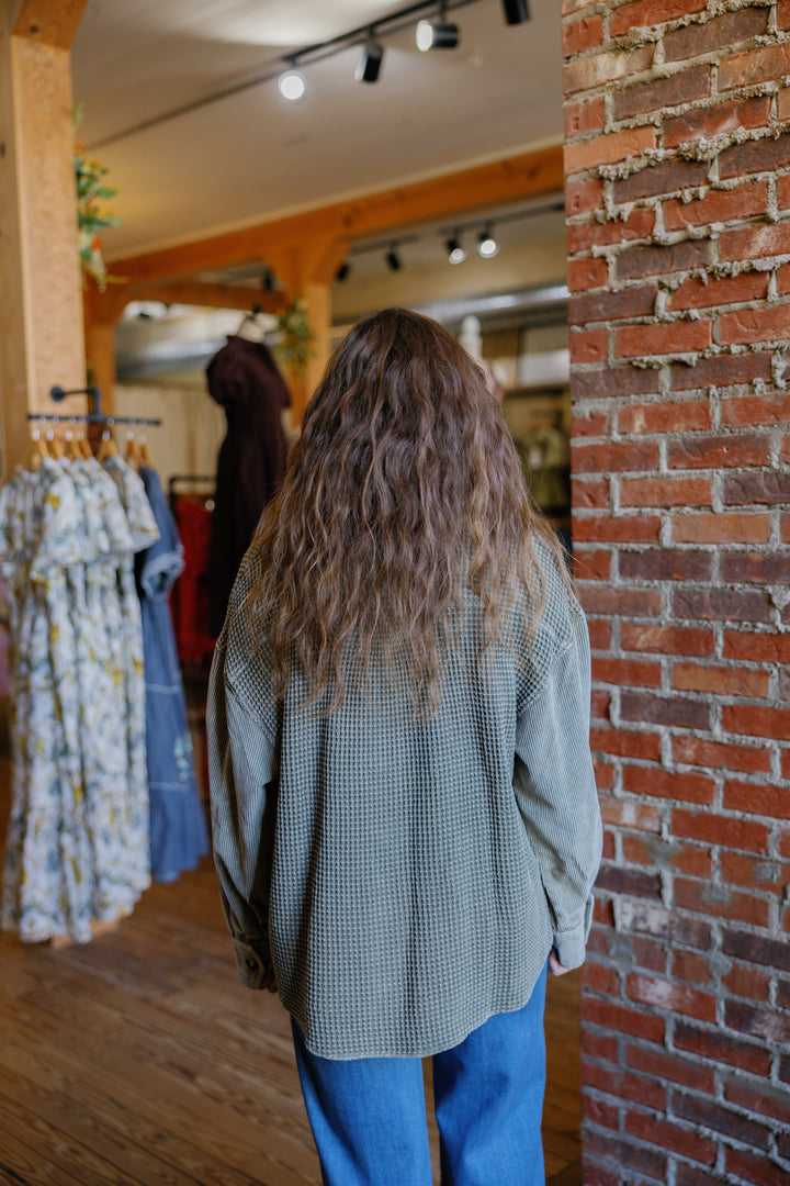 Harper Top - Olive