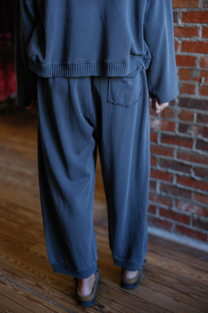 Lizzie Jogger Pants - Charcoal