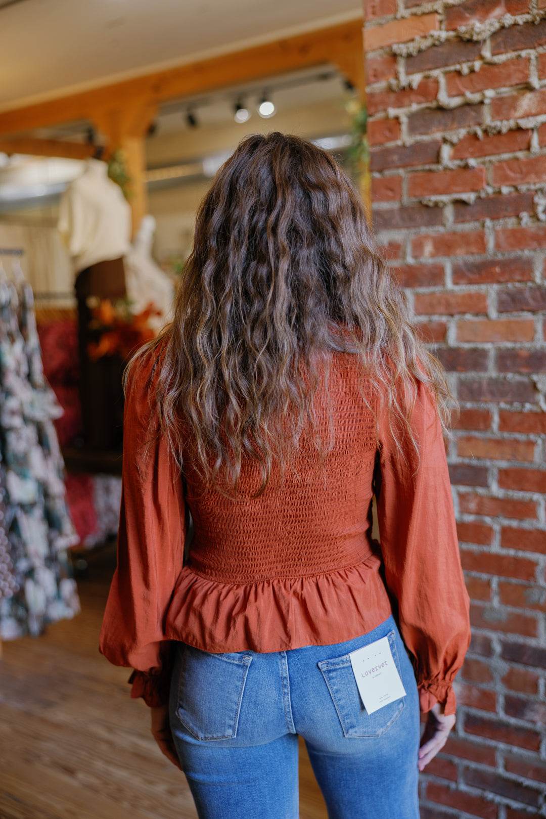 Chloe Top - Rust