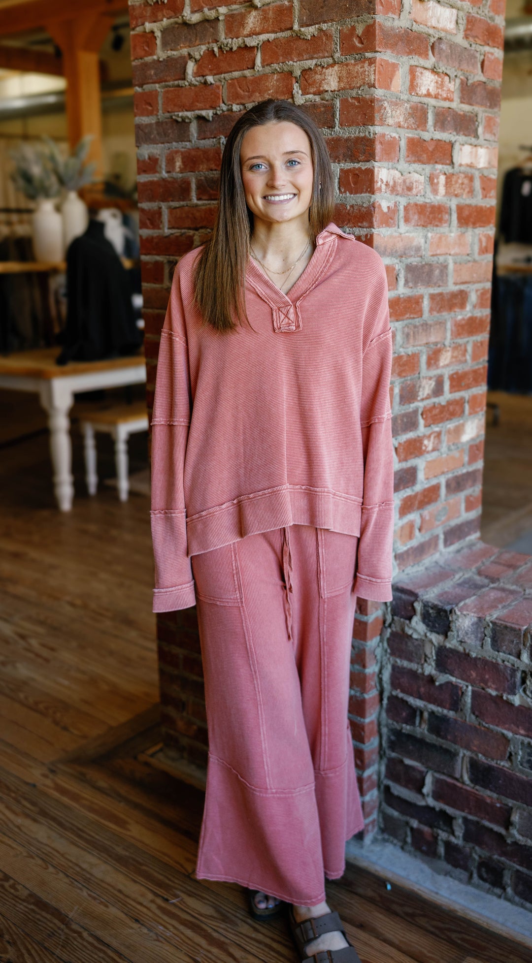 Tiffany Top - Boho Red