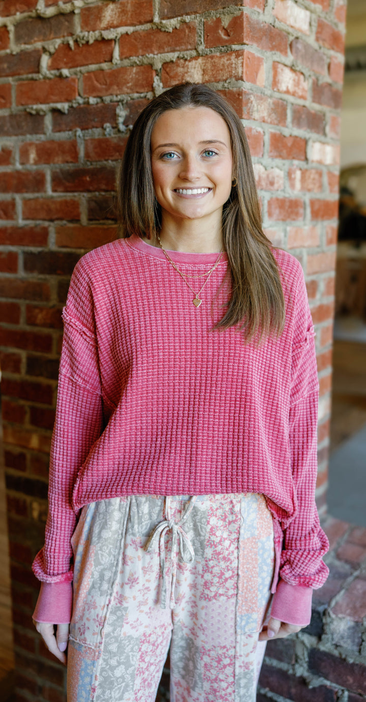 Kayla Top - Boho Red