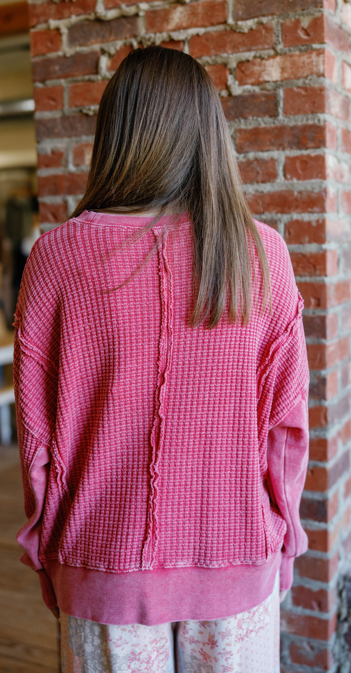 Kayla Top - Boho Red