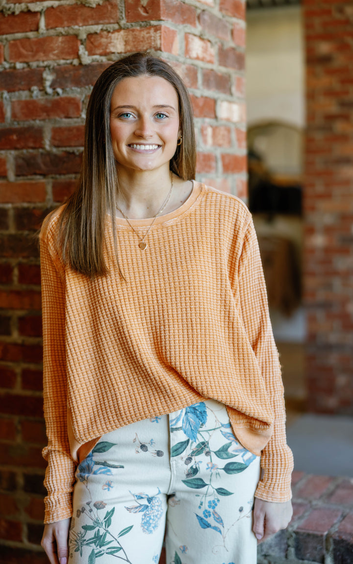 Callie Top - Tangerine