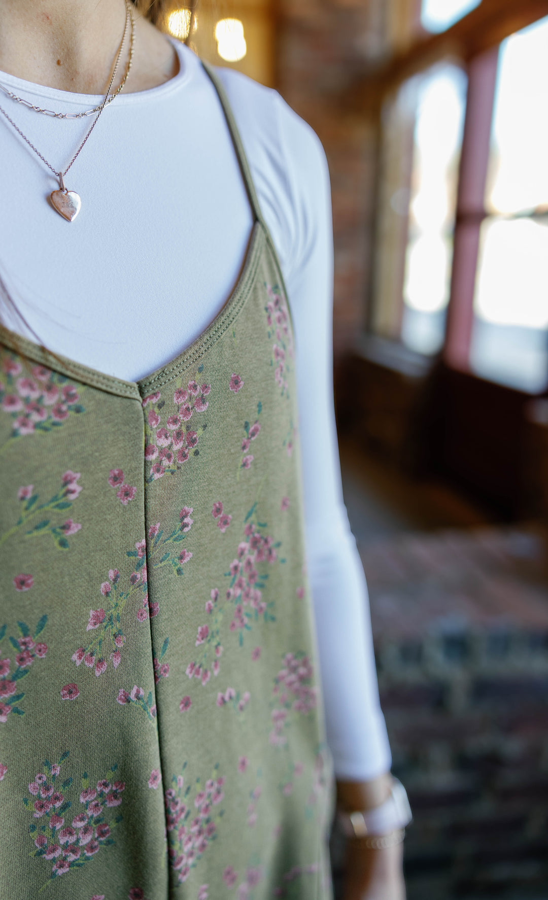 Grace Jumpsuit - Olive