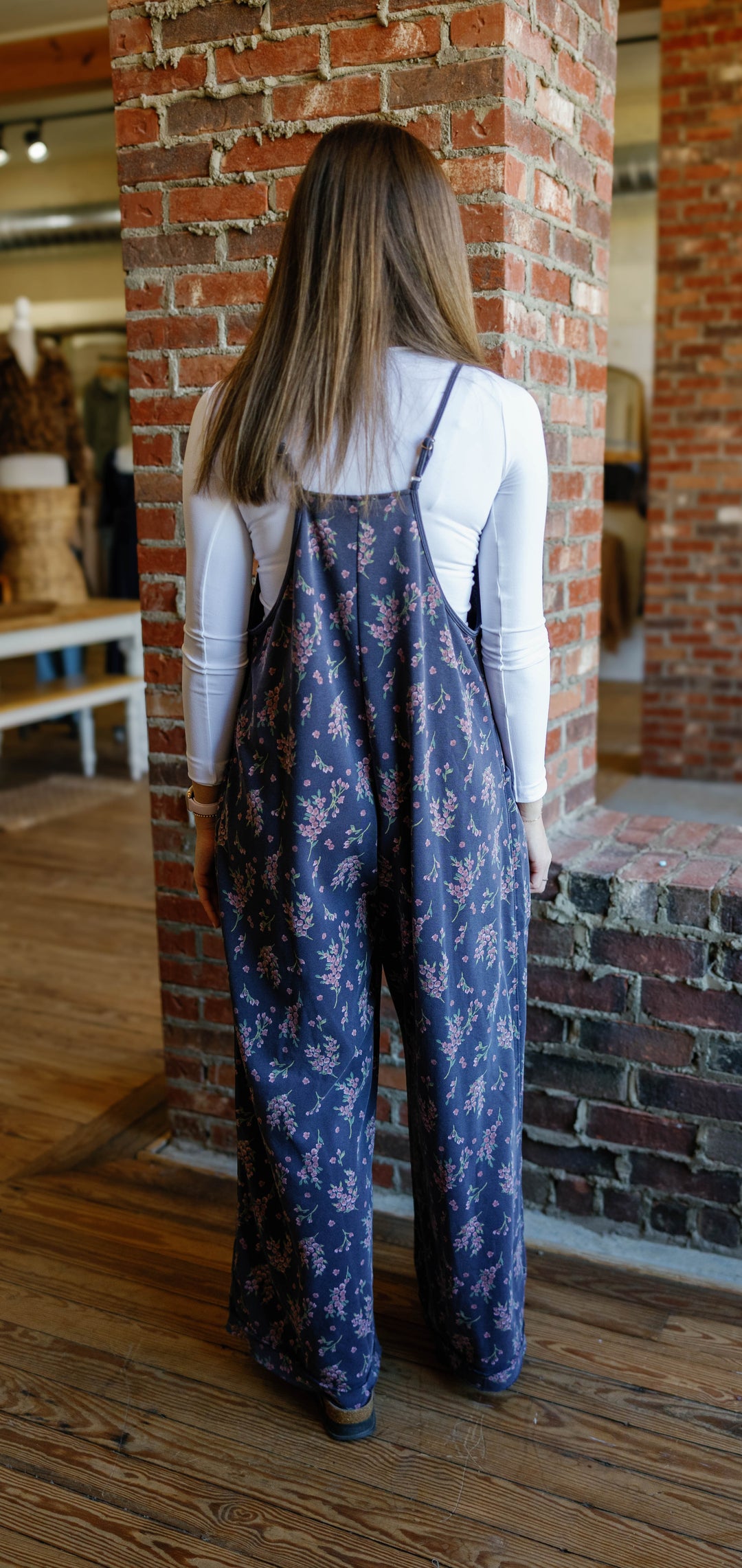 Grace Jumpsuit - Blueberry