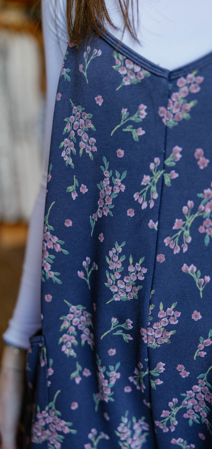 Grace Jumpsuit - Blueberry