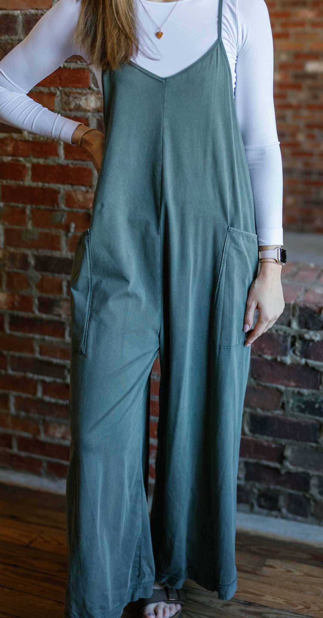 Ava Jumpsuit - Ash