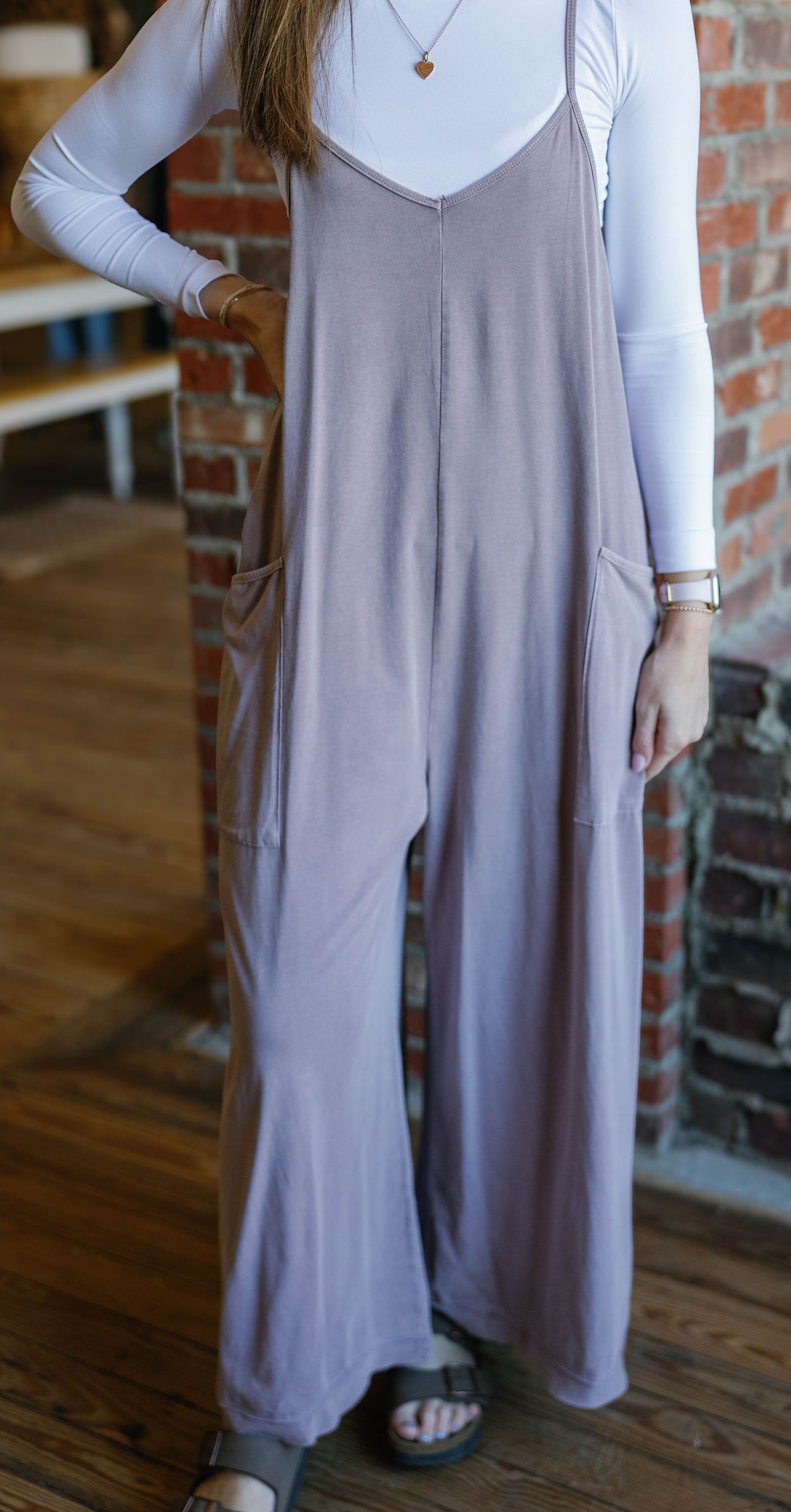 Ava Jumpsuit - Mauve