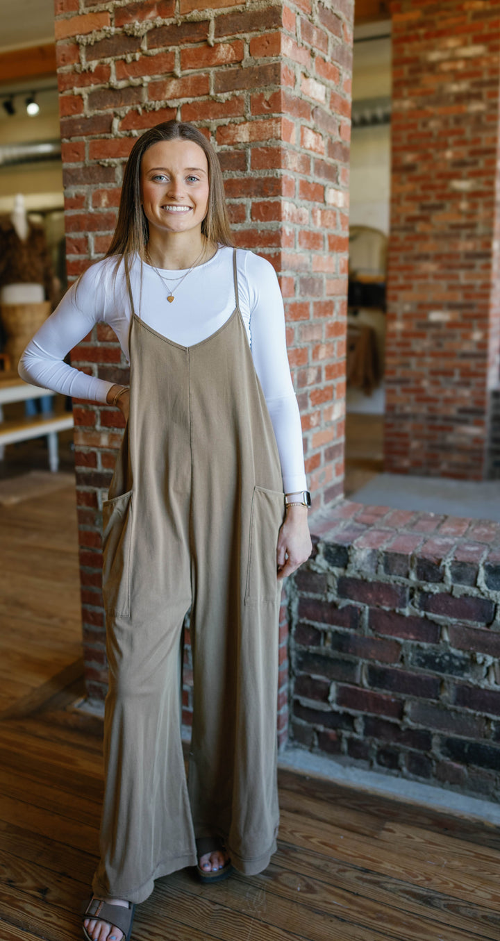 Ava Jumpsuit - Espresso