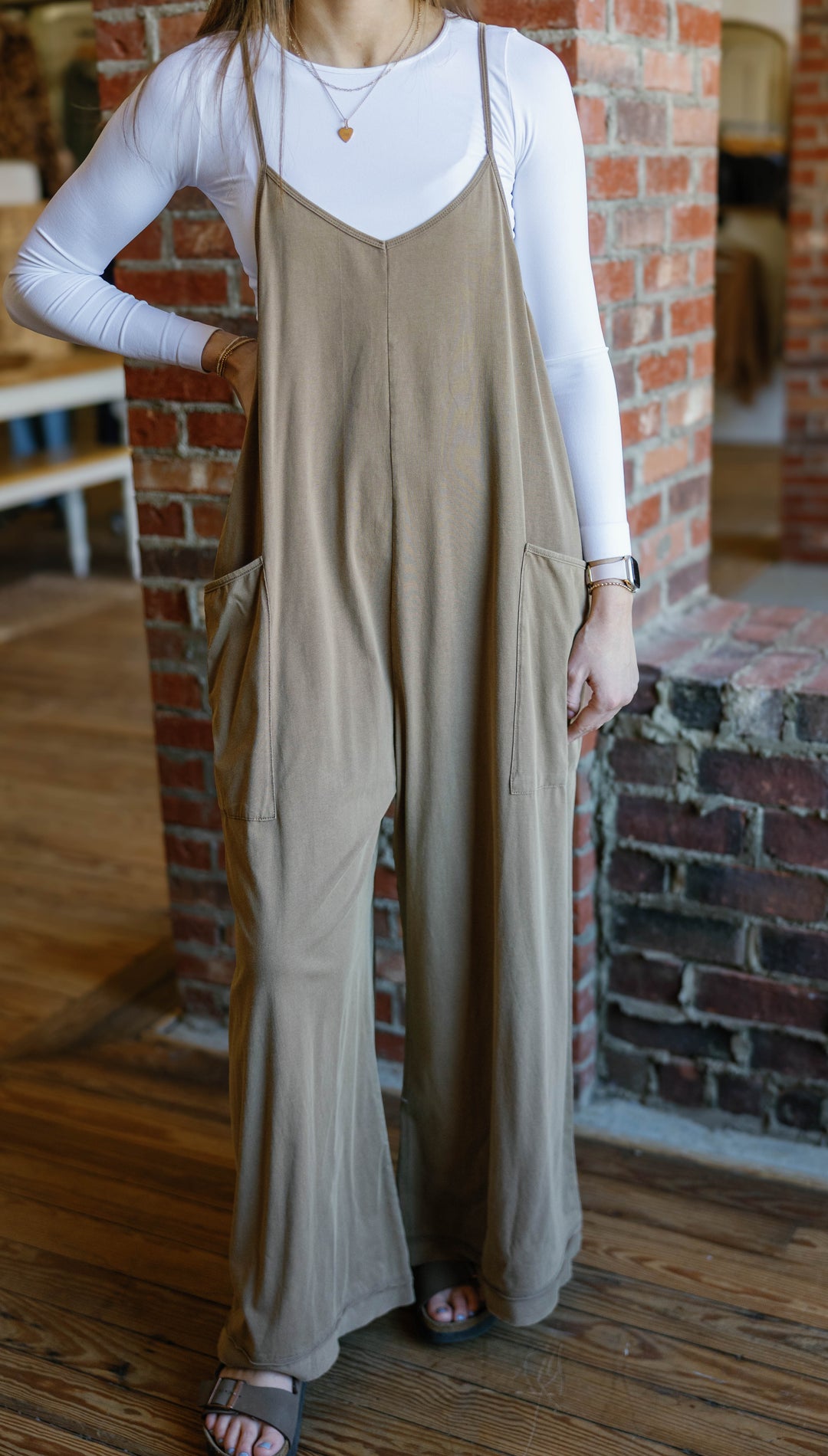 Ava Jumpsuit - Espresso