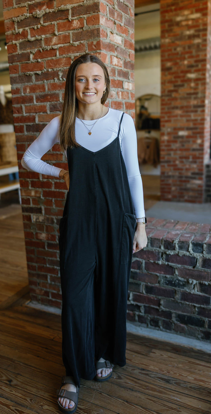 Ava Jumpsuit - Black