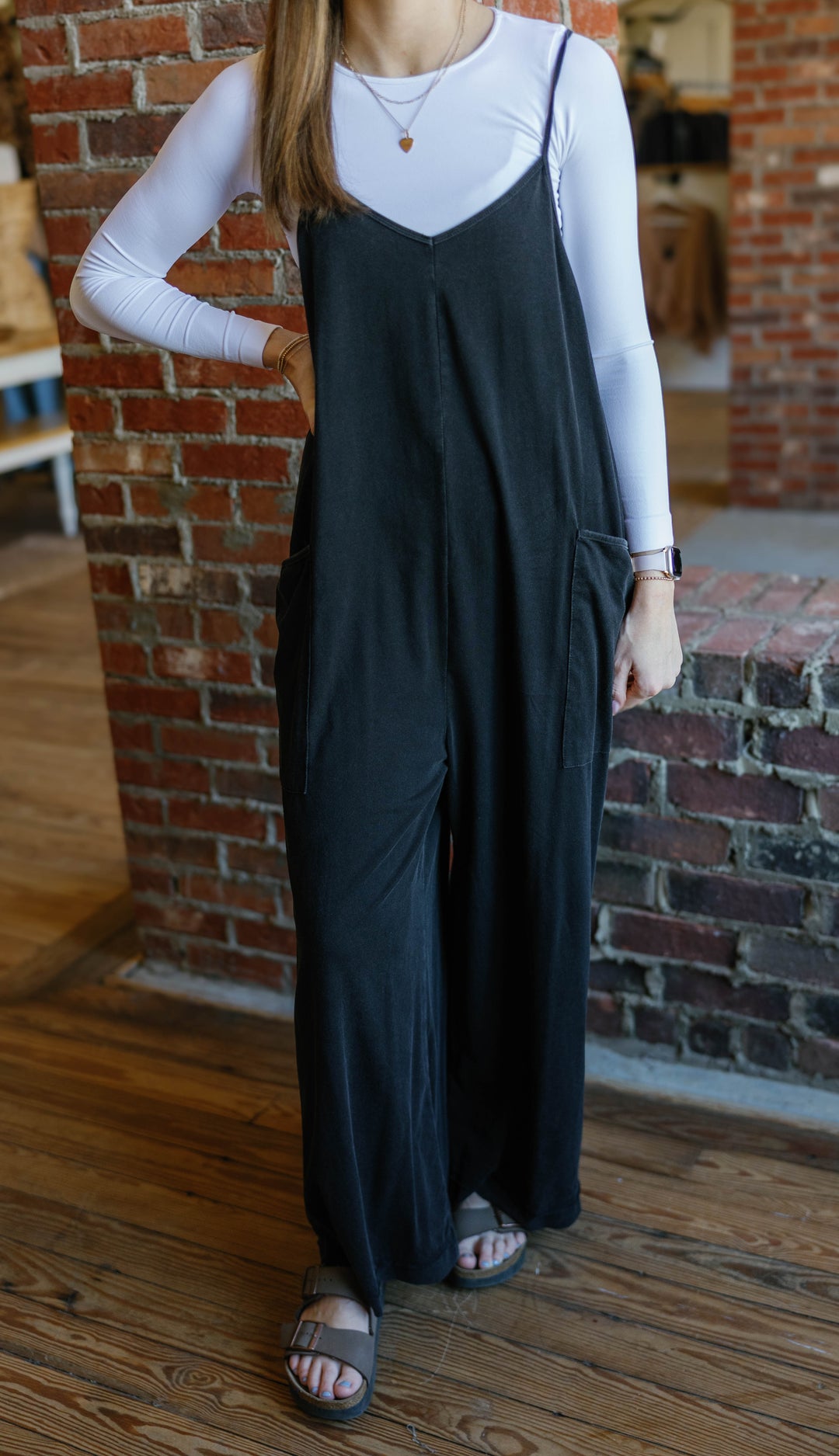 Ava Jumpsuit - Black