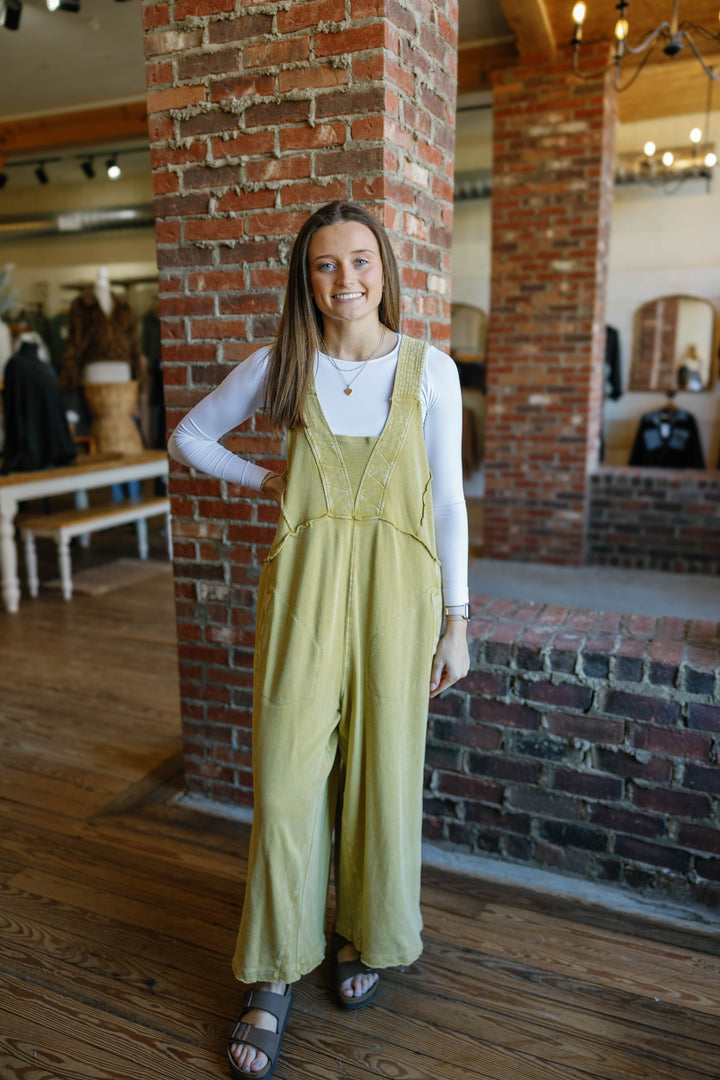 Sydney Jumpsuit - Mustard