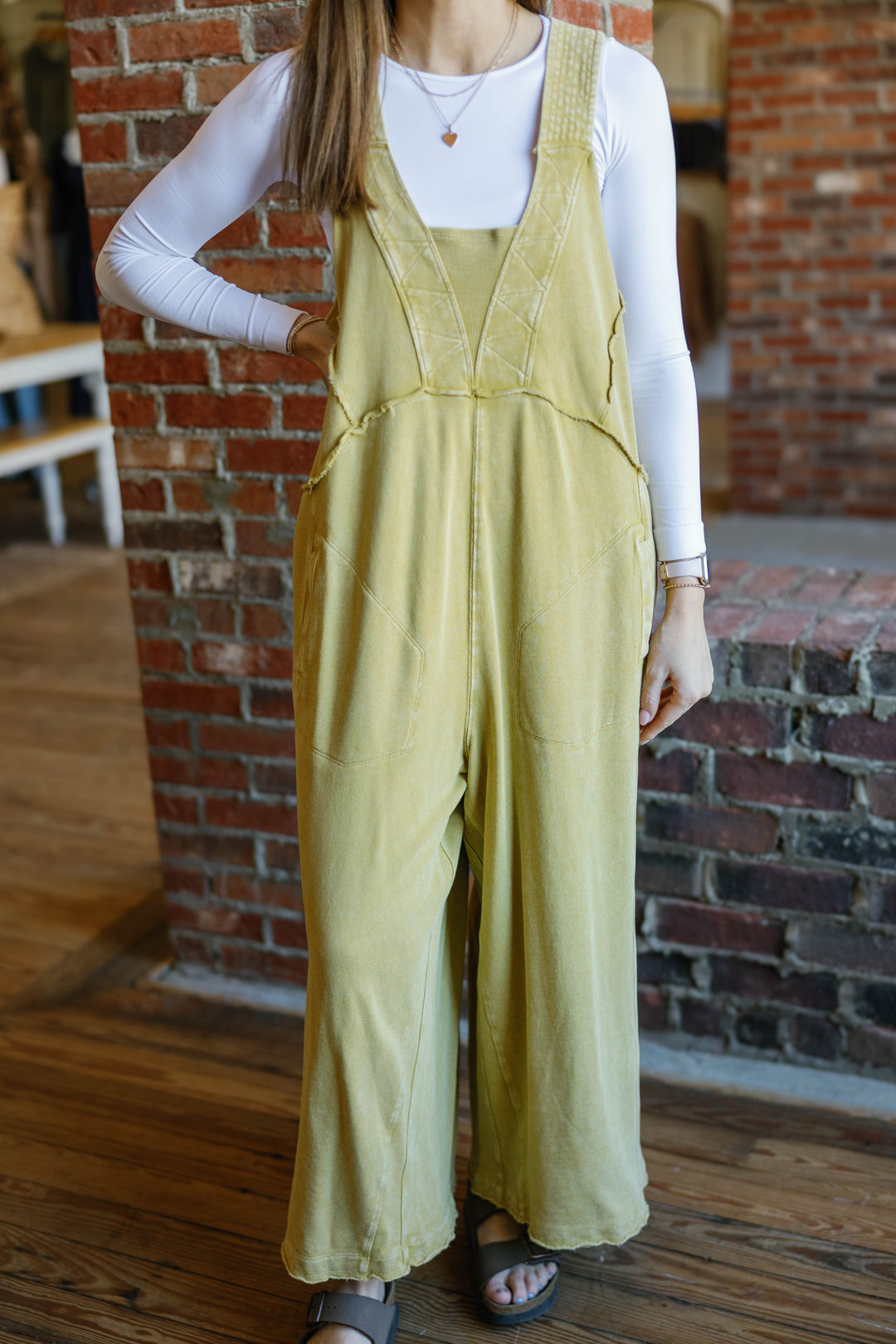 Sydney Jumpsuit - Mustard
