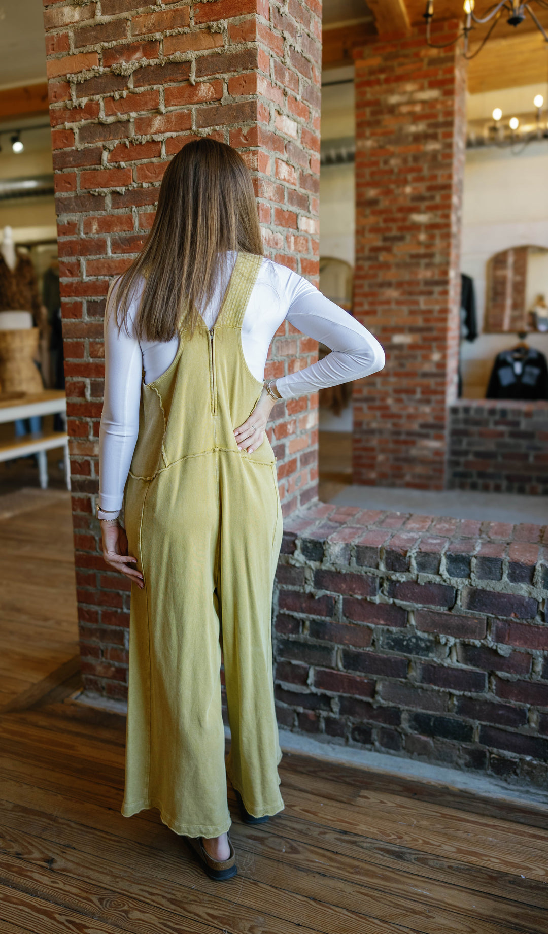 Sydney Jumpsuit - Mustard