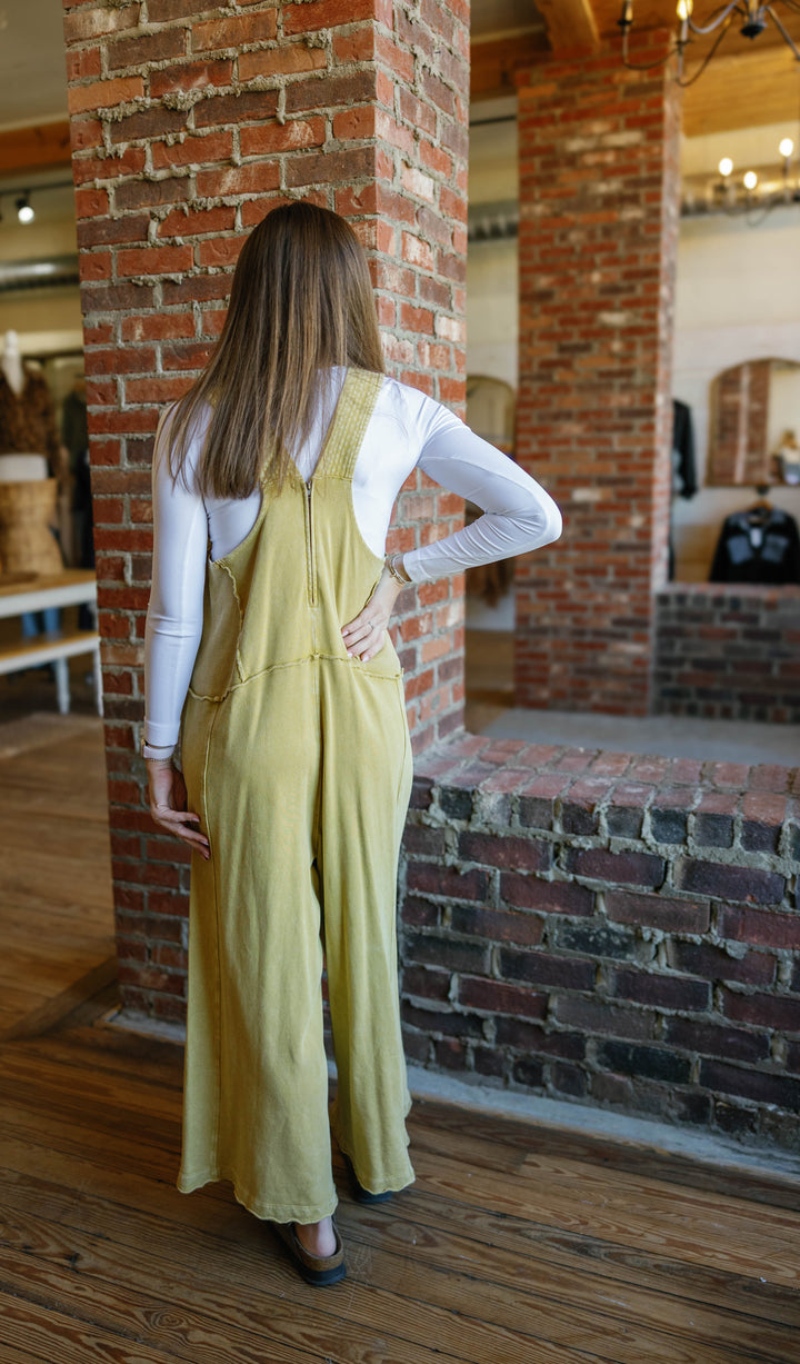 Sydney Jumpsuit - Mustard