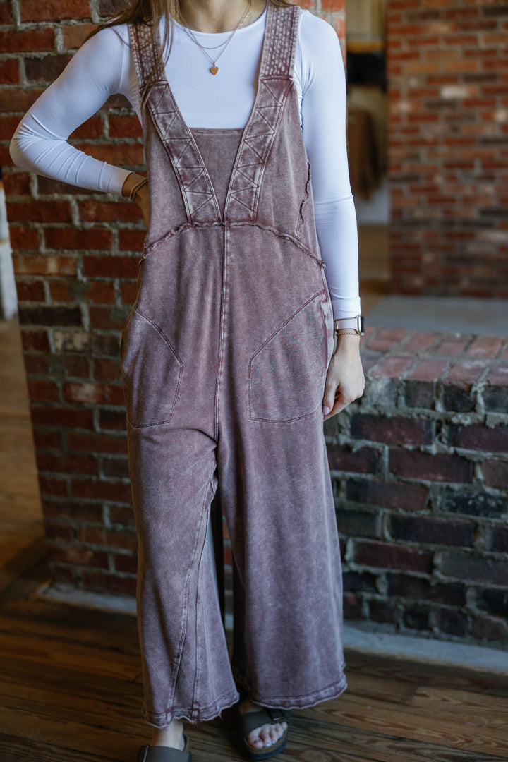 Sydney Jumpsuit - Chocolate