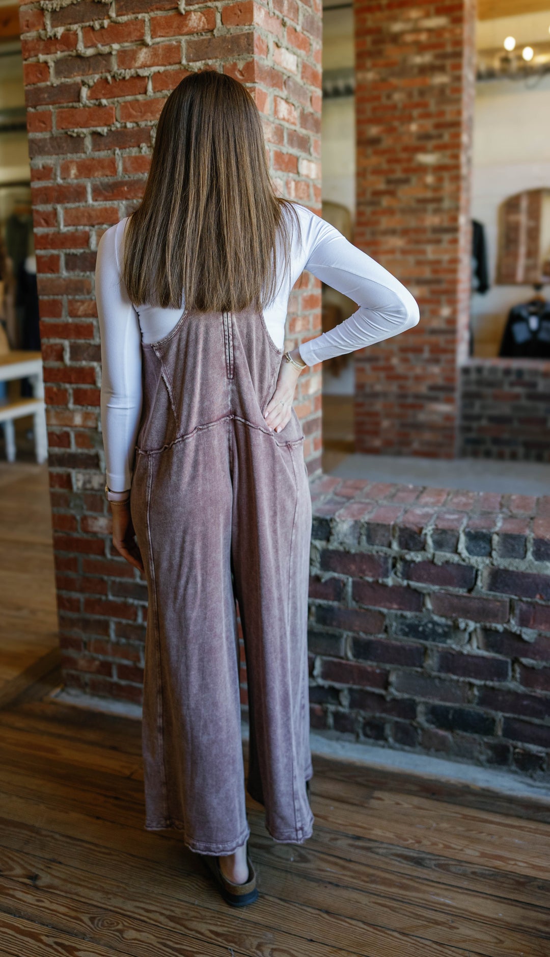 Sydney Jumpsuit - Chocolate