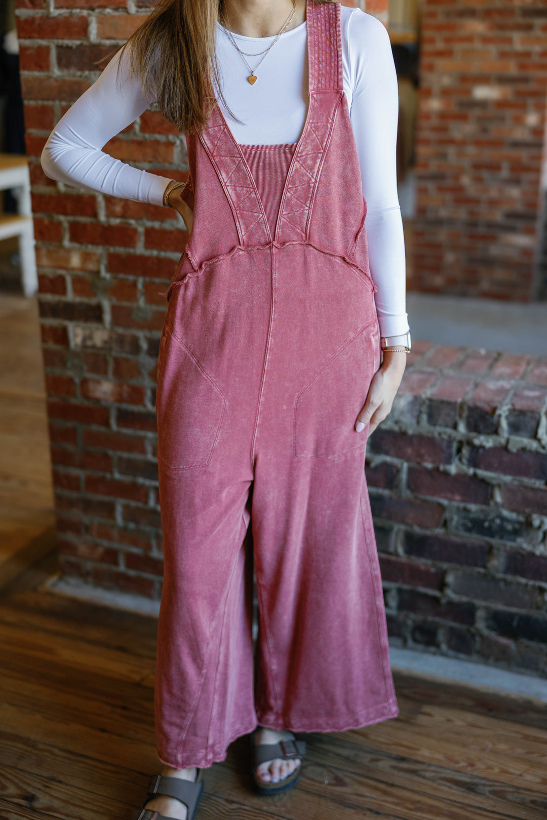 Sydney Jumpsuit - Raspberry
