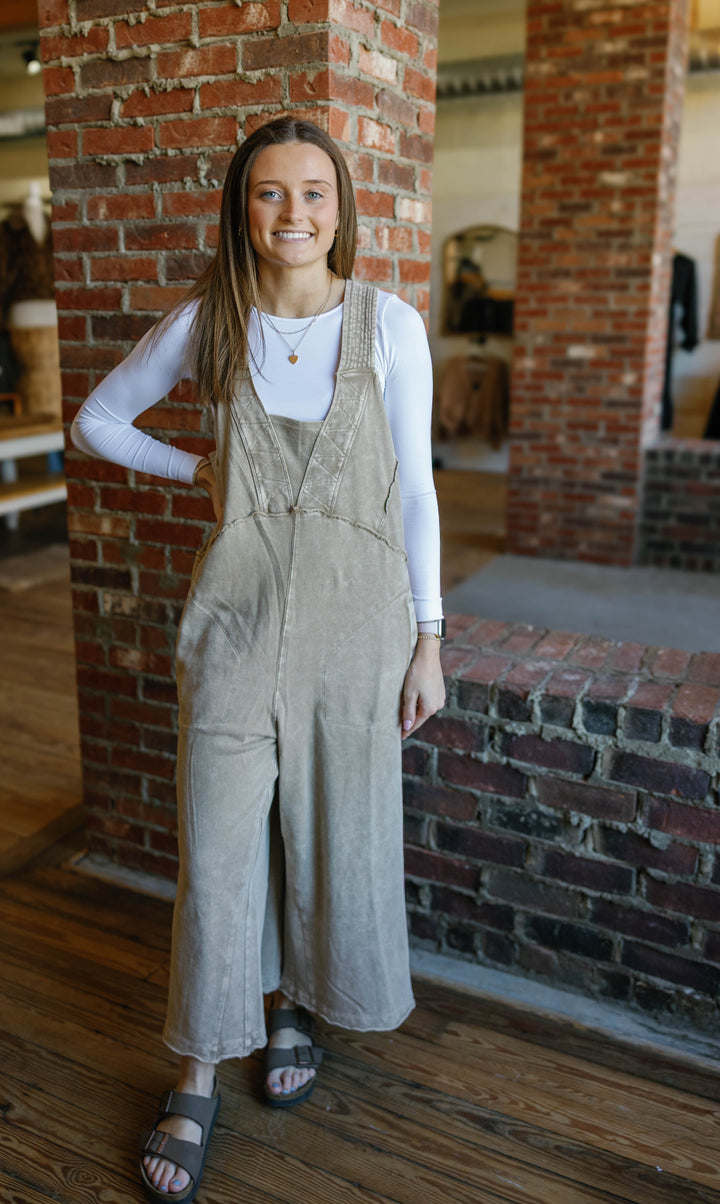 Sydney Jumpsuit - Khaki