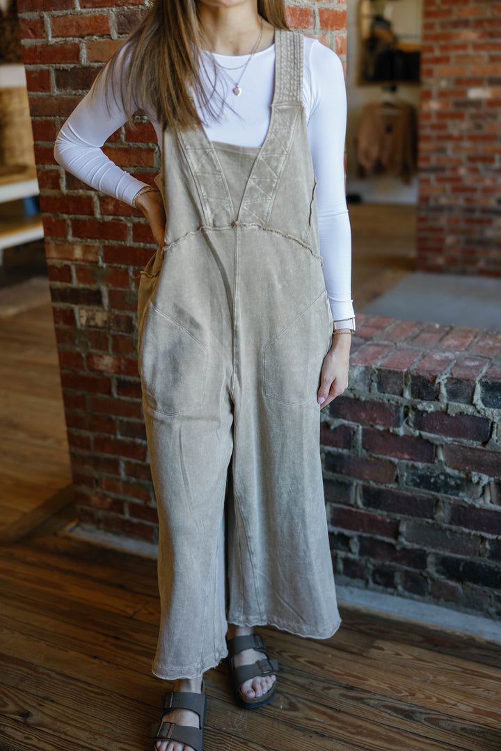Sydney Jumpsuit - Khaki