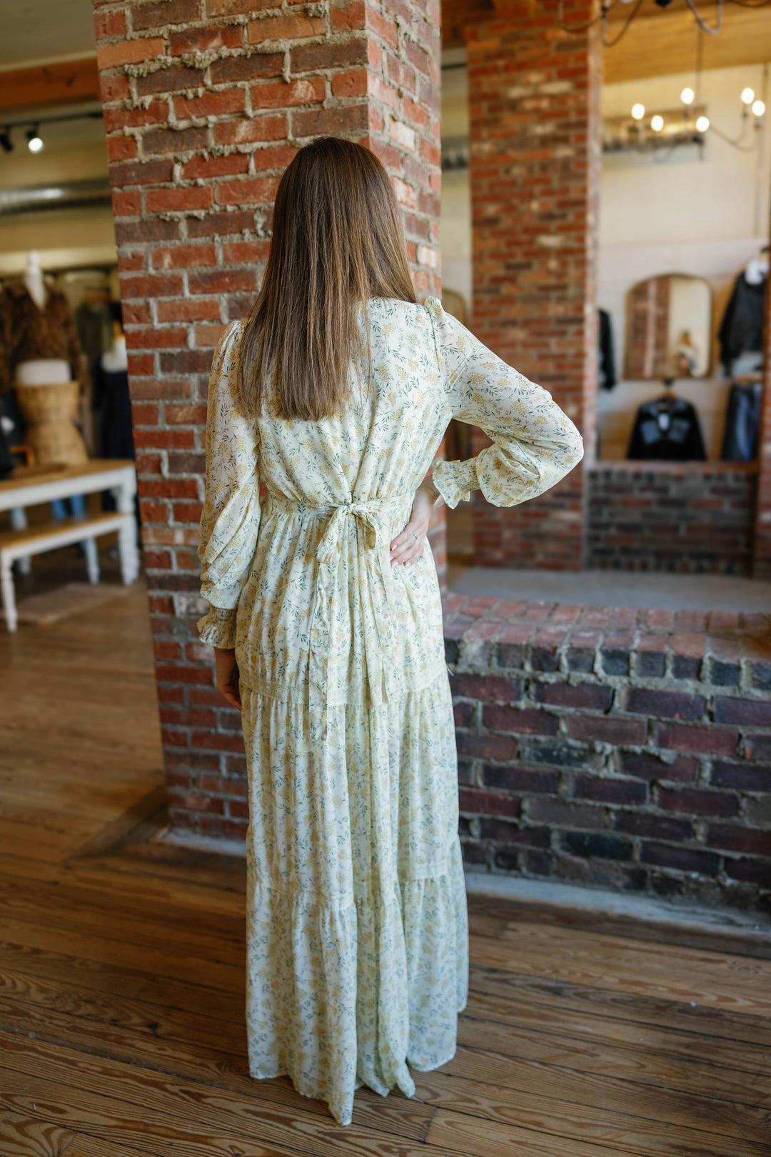 Victoria Maxi Dress - Daffodil Creme