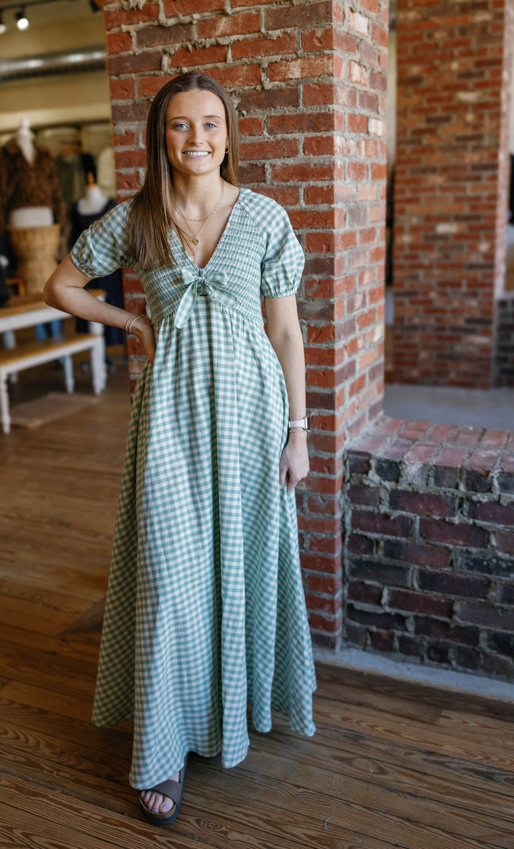 Lily Maxi Dress - Mint